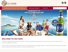 Tablet Screenshot of fezfood.co.nz